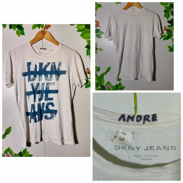 preloved kaos pria okny jeans