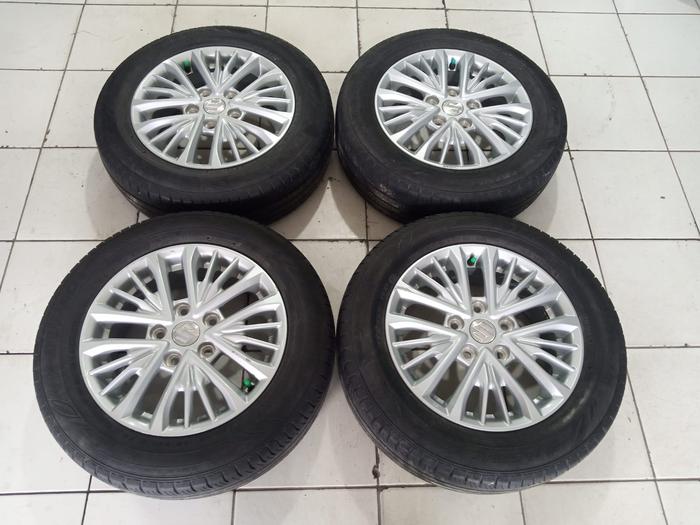 Pelek Seken Mobil Ertiga Ring 15+Ban 185 65 Lobang Pcd 5x114,3