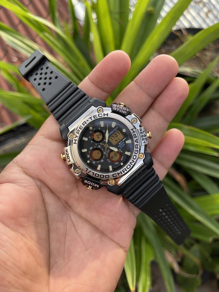 Jam Tangan Pria Alba V083 Hyper Tech Digital Analog Original Vintage