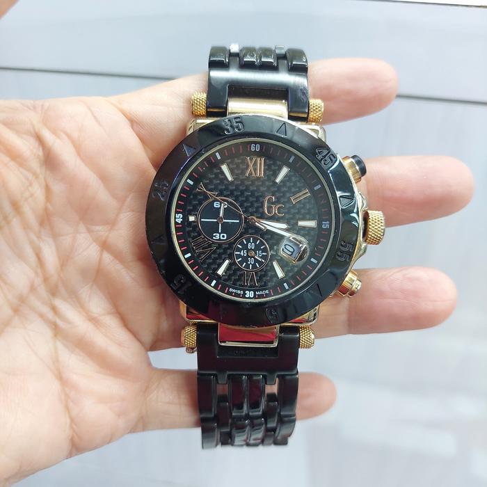 GUESS COLLECTION GC JAM PRIA ORIGINAL SECOND HAND BLACK ROSEGOLD