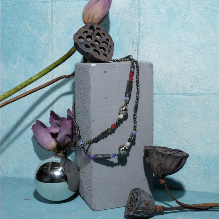 Unisex Necklace Lhasa Beads Choker