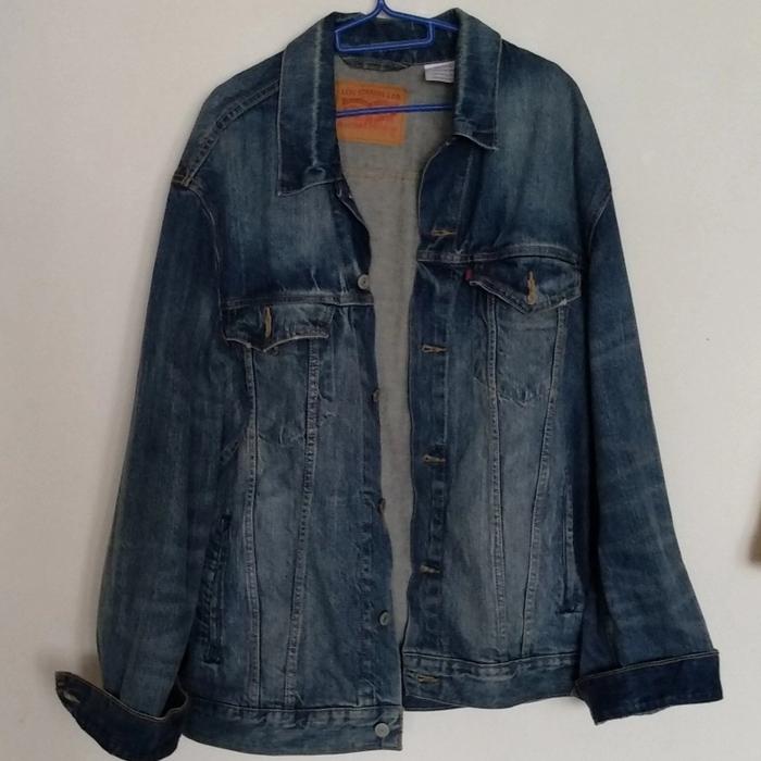 Jacket Jaket Levis Levi Strauss Original Jumbo Big Size Extra Large XL