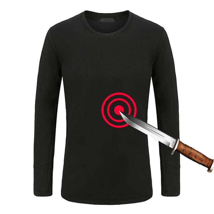 Kaos Anti Sajam Begal Bacok Tusuk Iris Stab & Slash Resistant T-Shirt