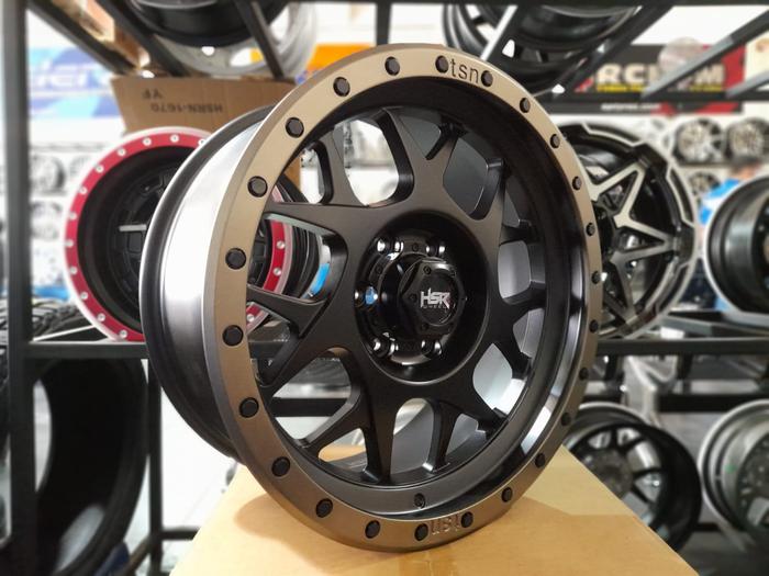 Velg Mobil Pajero Fortuner Ford UTA R20 HSR H6 PCD 6X139,7 Hitam Brown