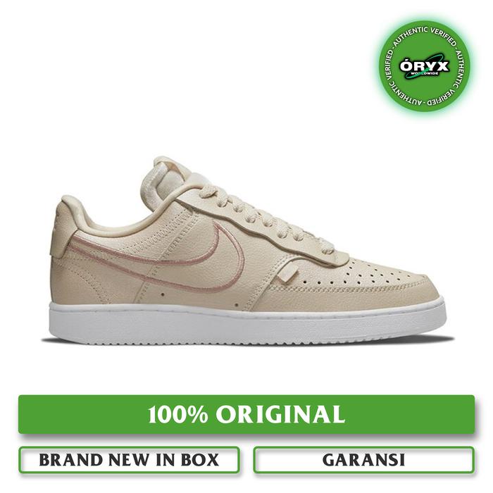 Nike Court Vision Low Premium Pearl White / Metallic Red Bronze / Sail