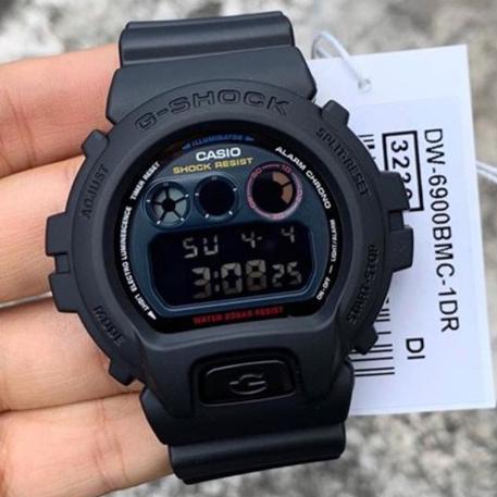 Casio G-Shock DW-6900BMC-1DR PRIA Original GARANSI RESMI 2 TAHUN Jam Stopwatch Karet