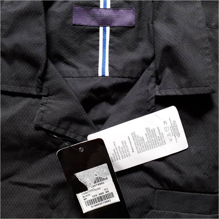 ORIGINAL The Executive Slimfit - Kemeja Casual Pria warna Biru Tua