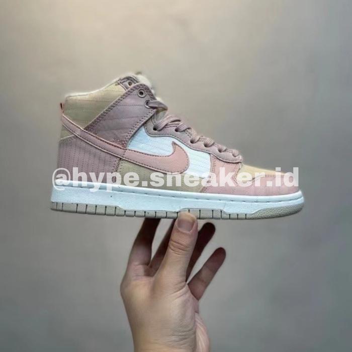 Nike Dunk High Next Nature Pink Oxford