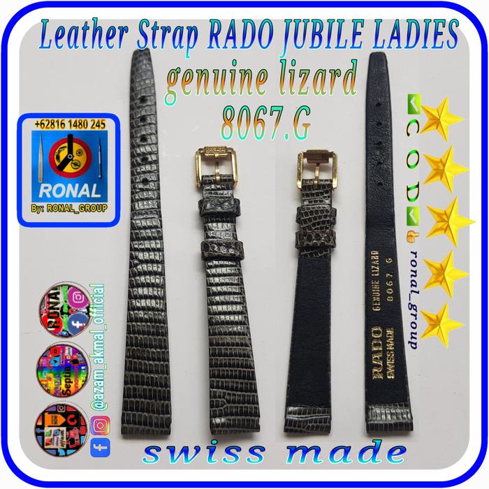 TALI JAM RADO JUBILE LADIES MODEL LURUS Logo RADO ORIGINAL SWISS 03