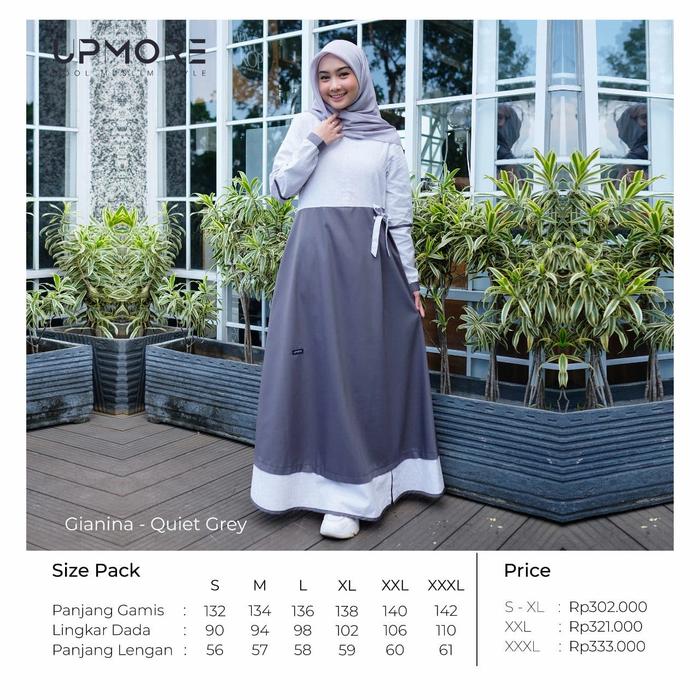 Baju Gamis upmore gianina