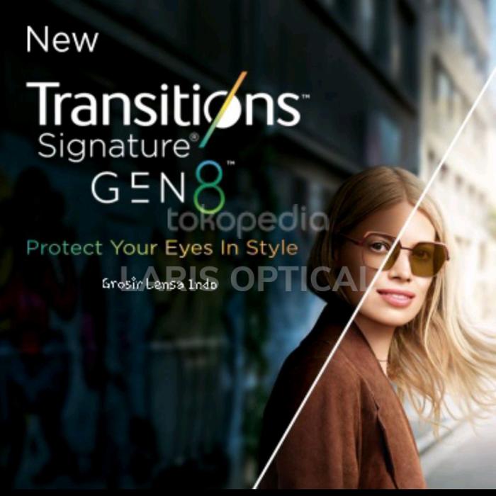 Lensa Essilor Crizal Transition Gen8