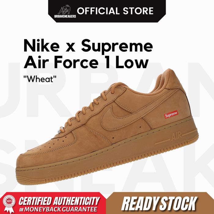 Nike x Supreme Air Force 1 Low Wheat Original | DN1555 200