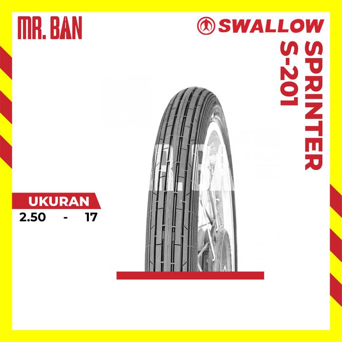 Ban Motor Classic Swallow Ring 17 S-201 Sprinter Uk. 250-17 TT