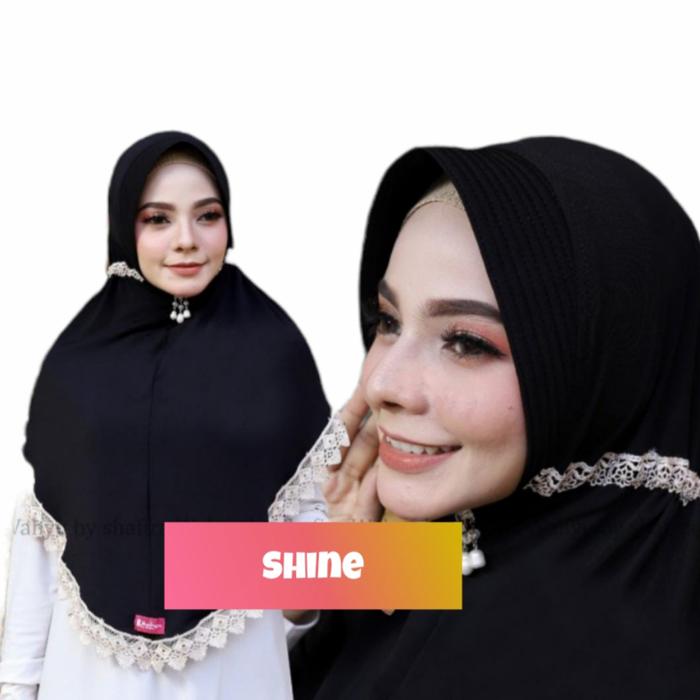 hijab serut renda/serut renda