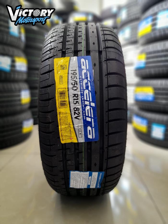 Ban Mobil R15 Ukuran 195 50 Ring 15 Merk Accelera Bukan Achilles