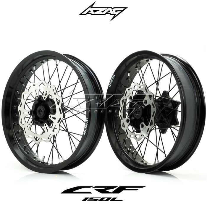 VELG SET SUPERMOTO CRF 150 EXPEDITION TROMOL EXPEDITION