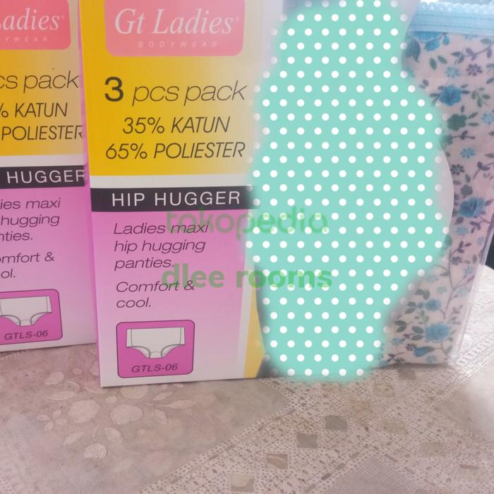 GT ladies celana dalam /underwear 1 Pack isi 3 pcs