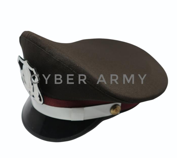 topi pet satpam security seragam coklat terbaru pratama madya utama