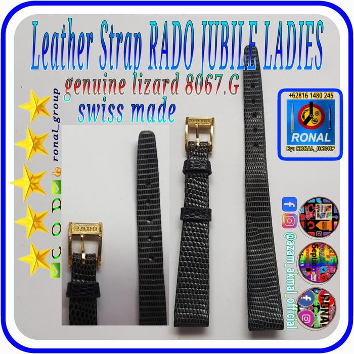 TALI JAM RADO JUBILE LADIES MODEL LURUS Logo RADO ORIGINAL SWISS 02
