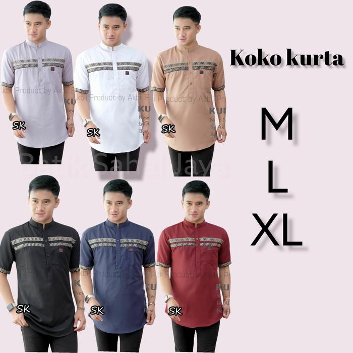BAJU KOKO TERBARU / KOKO FF /HARGA DIJAMIN MURAH
