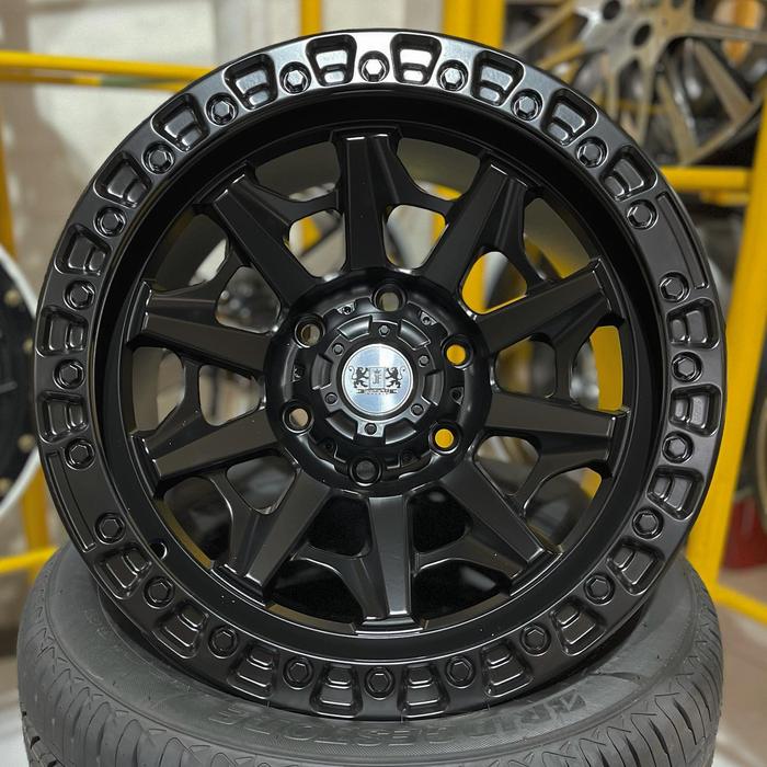 velg r17 x 9 pcd 139 pajero fortuner land cruiser rep fuel covert 17
