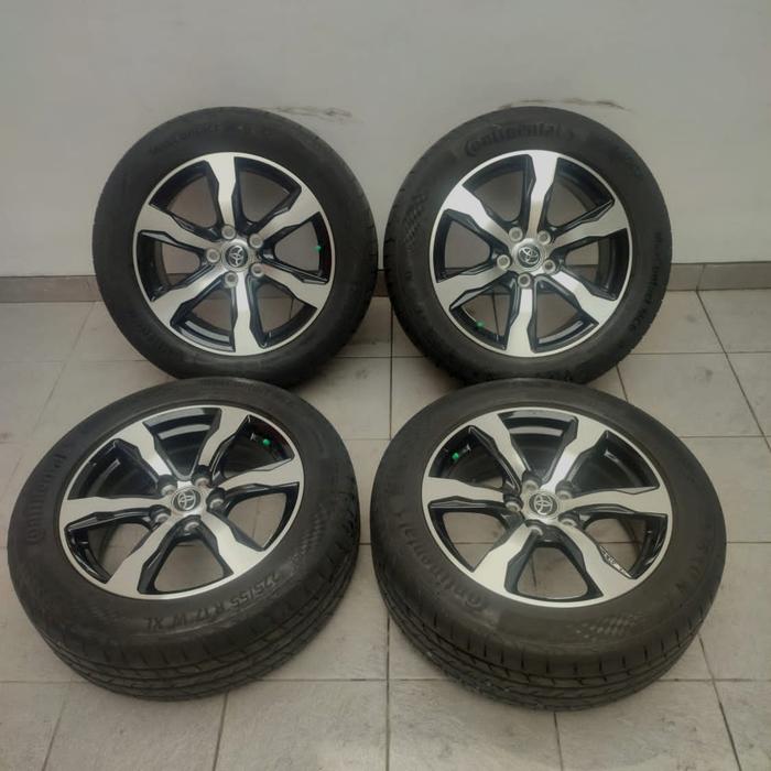 velg innova VENTURER 2022 2021 facelift & ban CONTINENTAL 255/55/17 20