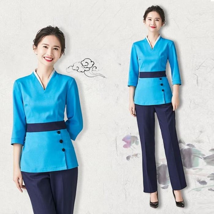 spa uniform seragam klinik seragam perawat therapist uniform