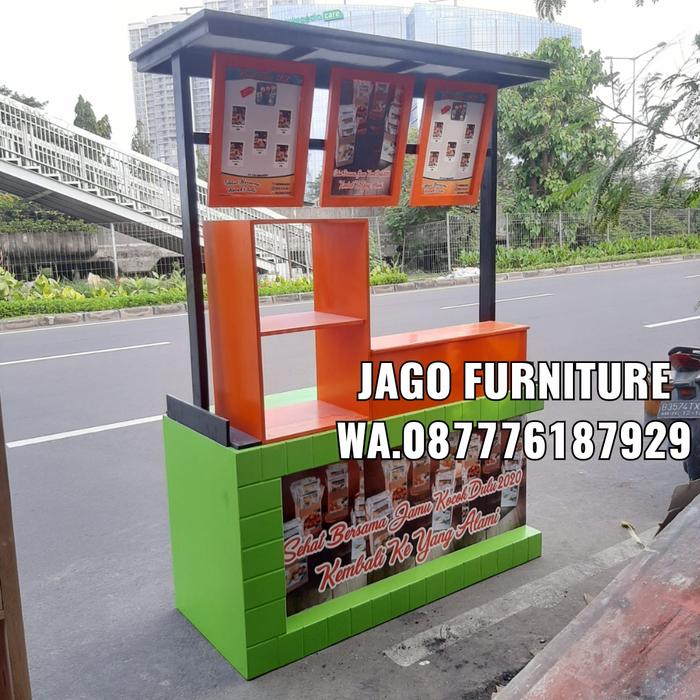 BOOTH MURAH KAYU JATI BELANDA / BOOTH PORTABLE / STAND BOOTH