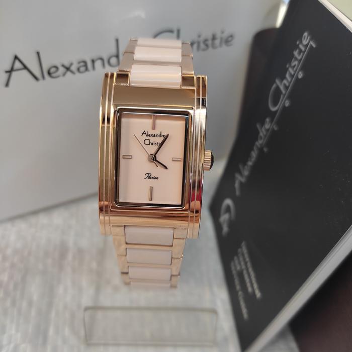 Jam Tangan Wanita ORIGINAL Alexandre Christie Ac 2983 LH Stainless