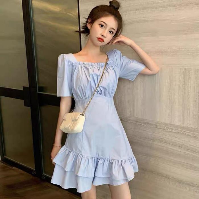 ONNIEFASHION Laviola Dress Casual Wanita Import