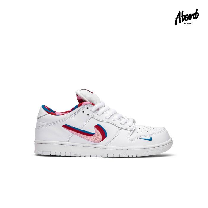 Nike SB Dunk Low OG x Parra (White/Pink Rise/Gym Red) 2019