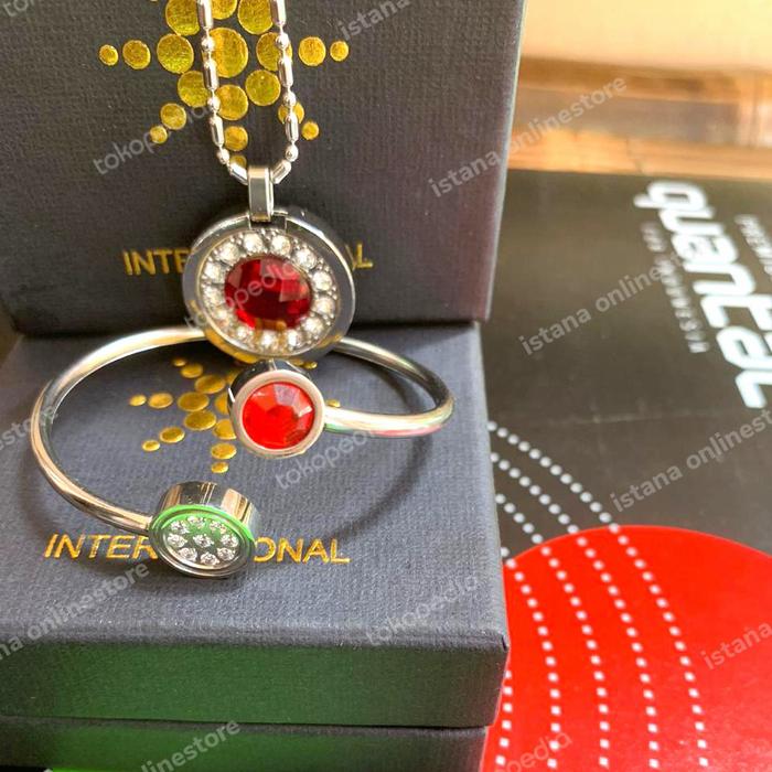 gelang kesehatan kalung kesehatan paket merah