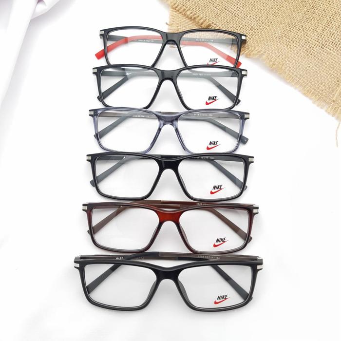 Frame Kacamata NIKE VINTAGE SQUARE Size 55-14-138 SPORTY PRIA N 0528