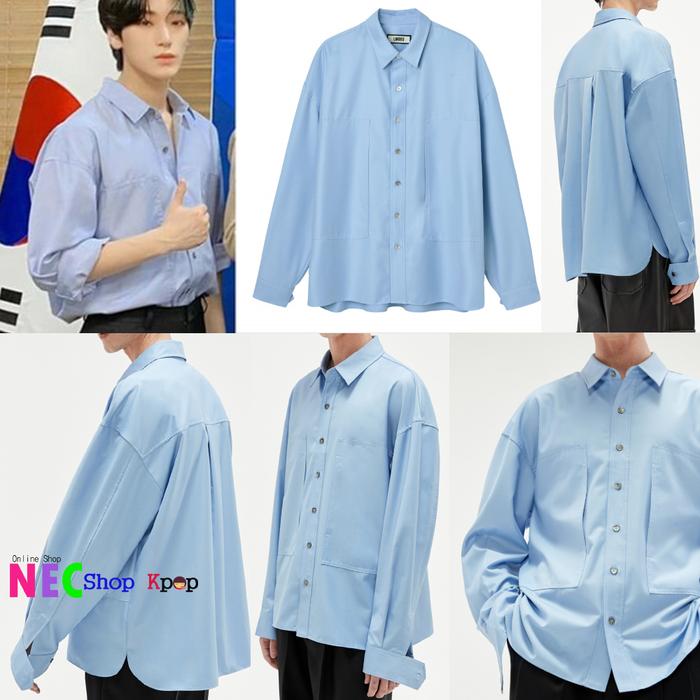 Ateez San stitch Overfit Shirt