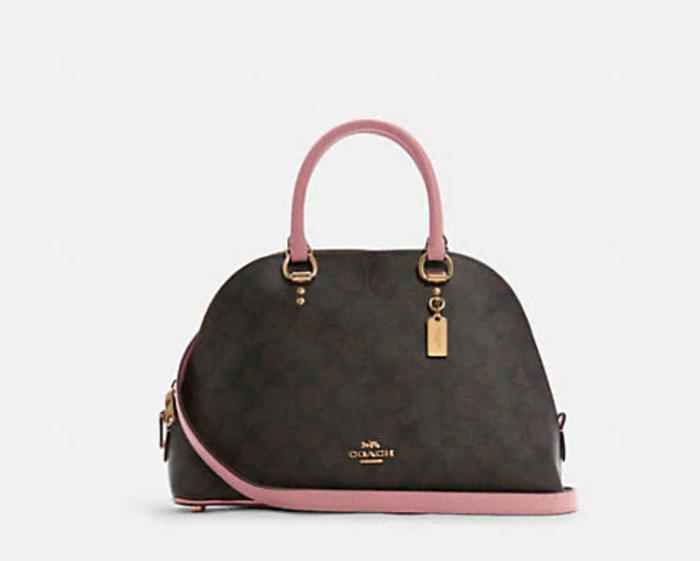 COACH KATHY SATCHEL BAG IN CANVAS SIGNATURE BY MADAME JASTIP USA