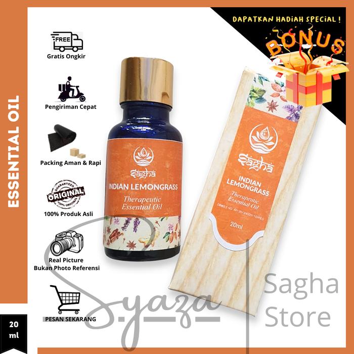 Esssential Oil Lemongrass Sagha EO Lemongrass