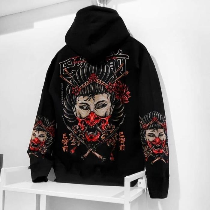 Jaket Hoodie Memphis Origins Terbaru. Bahan tebal Tomoe gozen