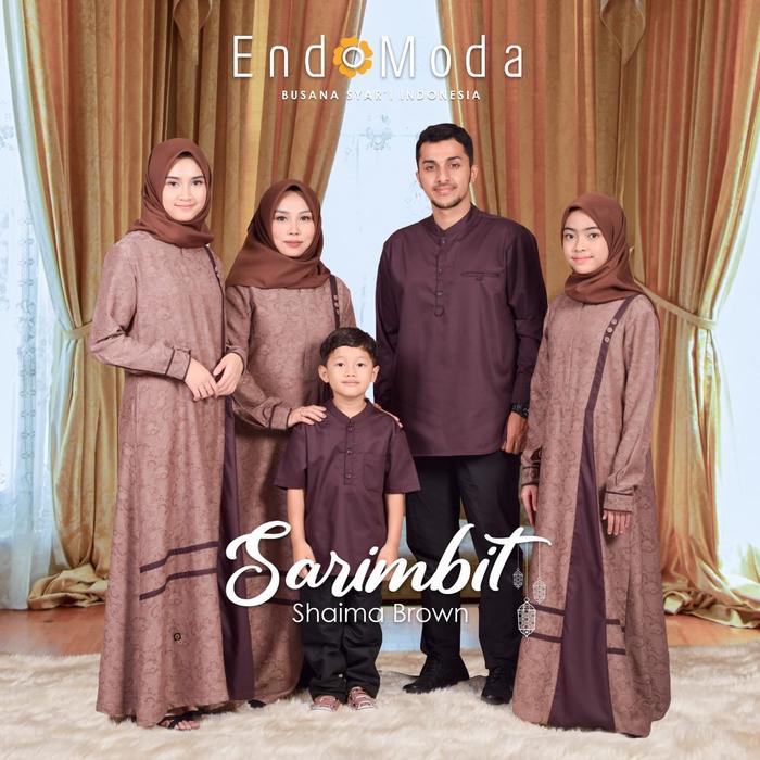 SARIMBIT ENDOMODA SHAIMA BROWN TERBARU