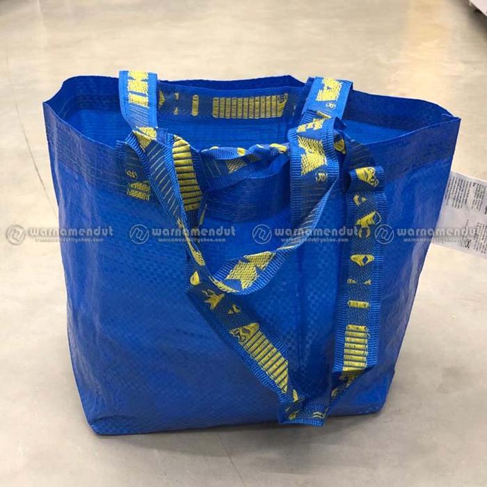 WM IK5474 BREADZY Tas belanja plastik kecil serbaguna uk 27x27x18 cm