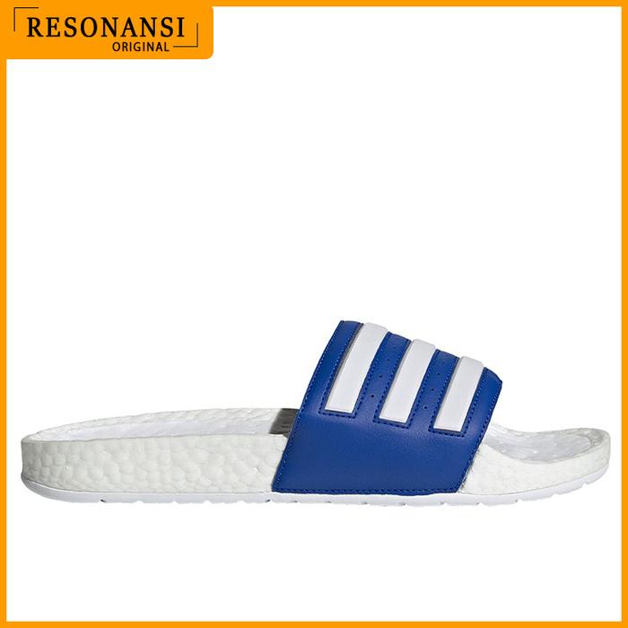 SANDAL WANITA TERBARU ADIDAS ADILETTE BOOST SLIDES ORIGINAL EMPUK