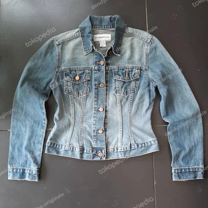 Jaket Denim Warehouse Jeans Made in UK not Flat haed iron head nudie