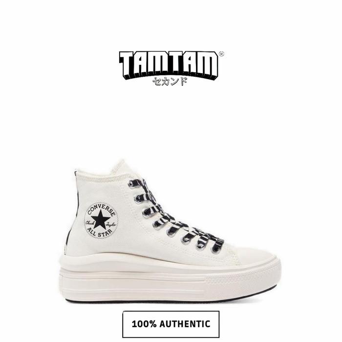 CONVERSE MOVE PLATFORM WHITE HIGH ORIGINAL
