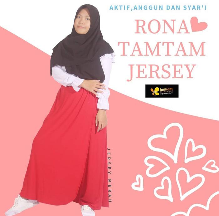 Rok Celana Santai | Rok Celana Jersey Tamtam Collection