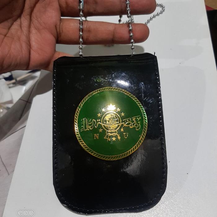 dompet kta nu ansor banser kuning warna emas
