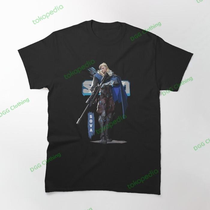Baju Kaos Valorant, Kaos Game, Baju Game, Game Valorant Sova 22