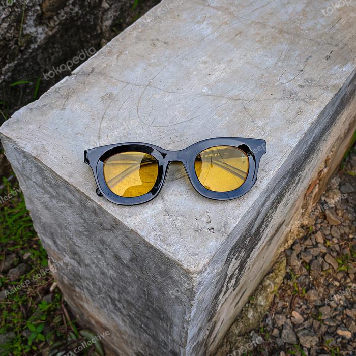 [COD] BOLD TAMAGO GLASSES YELLOW