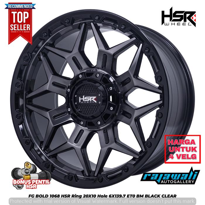 VELG MOBIL FORGED RING 20 FG BOLD - PAJERO FORTUNER ISUZU MUX TRITON