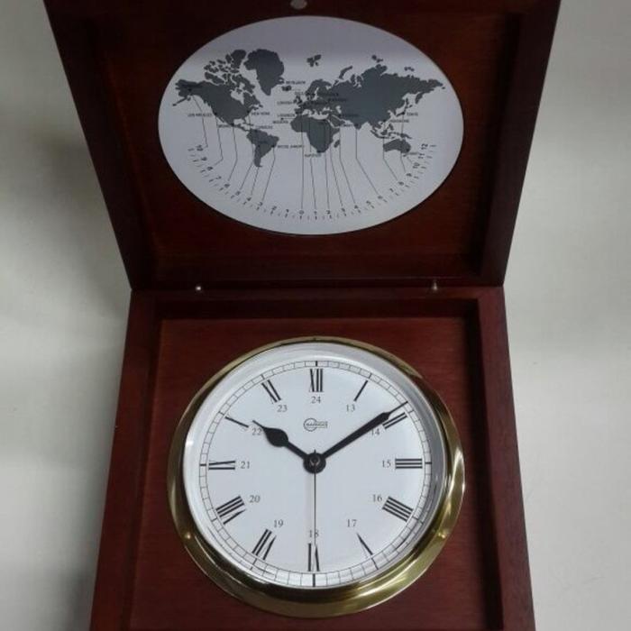 Chronometer Marine BARIGO 1220 dial 100mm Cronometer Jam