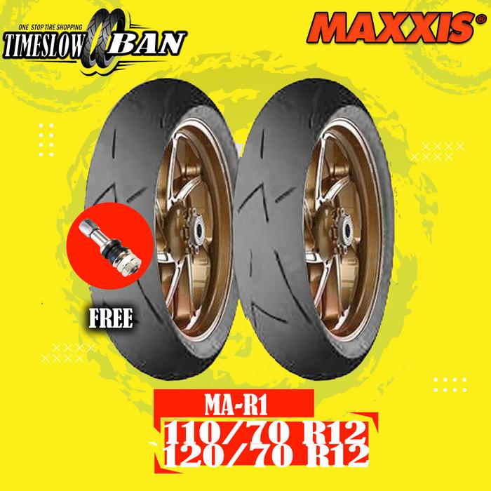 Paket Ban SOFT COMPOUND VESPA MATIC ADX MILLEPRIMO 110/70 - 120/70 R12