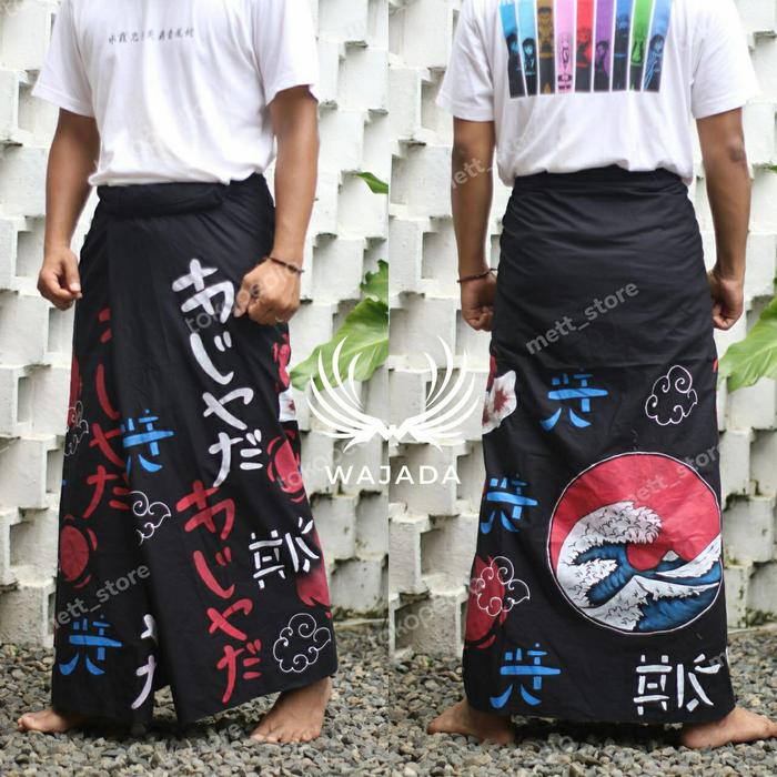 Sarung lukis handmade sarung lukis anime sarung sobat gurun tretan